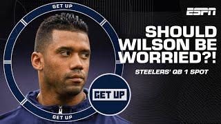 Should Russell Wilson be worried Justin Fields could take Steelers QB1 spot?  Get Up
