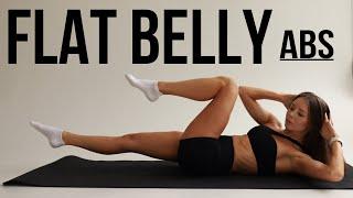 INTENSE ABS WORKOUT AT HOME  FLAT BELLY