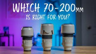 Comparing ALL of the Sony 70-200s F2.8 GM First and Second Gen and the F4