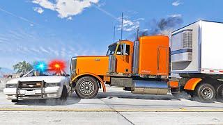 Hard Truck 5  GTA 5 Action movie