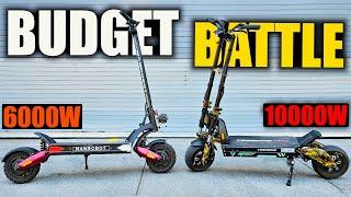 BEST 72V Budget HYPERScooters Battle Nanrobot LS7+ vs Teewing Mars XTR
