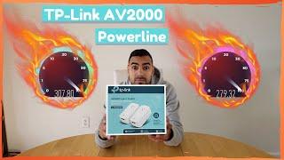 TPLink AV2000 Powerline Adapter  Easy way to increase internet speeds