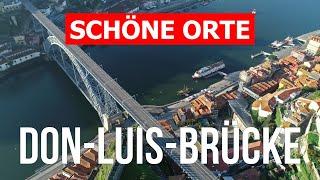 Don-Luis-Brücke in 4k. Portugal Porto zu besuchen