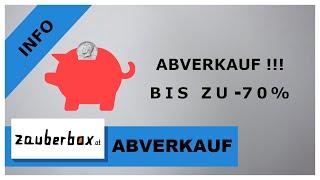 Abverkauf bei Zauberbox  - Bis zu -70% auf Zaubertricks