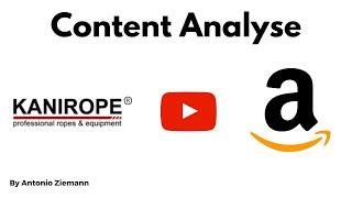Amazon Produkt Analyse für Kanirope -  Amazon SEO Amazon Advertising