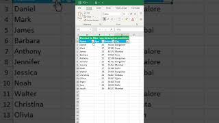 excel shortcut to filter records based on condition