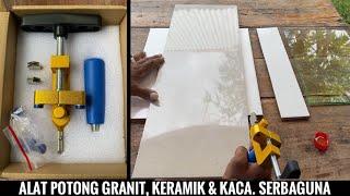 TES ketajaman Alat potong Keramik Granit & Kaca SERBAGUNA