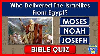 BIBLE QUIZ  How Much Do You Know About THE BIBLE?  TRIVIAQUESTIONS