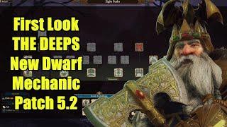 First Look - The Deeps - New Dwarf Mechanic - Patch 5.2 - Total War Warhammer 3