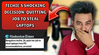 From Engineer to Thief The Shocking Story of Job Loss and Laptop Theft  Arrested  Chandan Patel