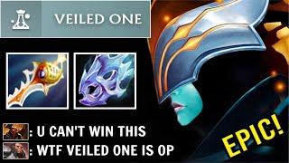 NEW VEILED ONE Phantom Assassin is OP Crazy 1 Shot Kill 4v5 Unpause One Man Army Comeback Dota 2