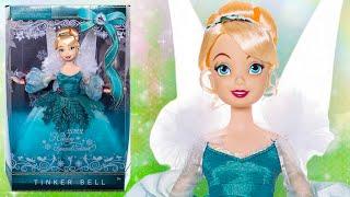 Tinker Bell 2022 Holiday Special Edition collector doll Review & Unboxing Disney Store