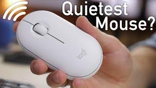 Logitech Pebble M350 Review - Quietest Mouse on the Market?