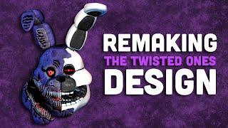 I Redesign THE TWISTED ONES Animatronics FNaF Speed Edit