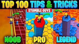 Top 100 Tips & Tricks in Stumble Guys  Ultimate Guide to Become a Pro