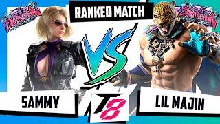 SAMMY NINA VS LIL MAJIN KING TEKKEN 8 Ranked Match