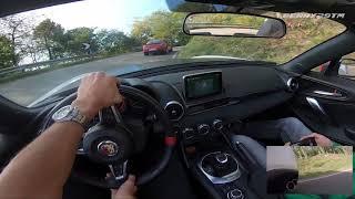 2018 ABARTH 124 SPIDER Hard Driven and  POV Touge PURE SOUND