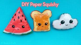 How to make a paper squishy  DIY Squishy Very Easily  Origami Squishy