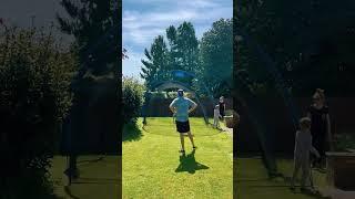 Can you hit a six in your garden? #cricketnets #cricket #cricketshorts