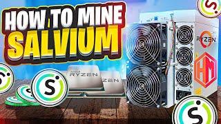 How To Mine Salvium - CPU Mining + X5 LFG