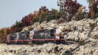 Lots of model trains at the Blissfield Model Railroad Club Open House on 102123