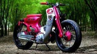 Motor Trend Modifikasi  Video Modifikasi Motor Honda C70 Si Pitung Street Cub Terbaru Part 2