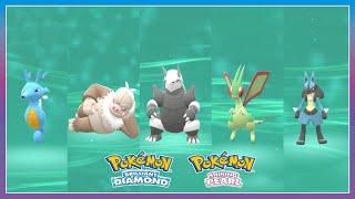 Pokémon Brilliant Diamond & Shining Pearl All Fully Evolved Semi-Pseudo Legendary