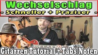 Coole Wechselschlagübung für mehr Präzision Geschwindigkeit und Koordination Gitarren Tutorial