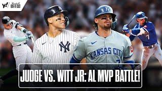 AL MVP Race 2024 Can Bobby Witt Jr. CHALLENGE Aaron Judge?  Baseball Bar-B-Cast