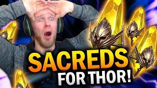 SACREDS SHARD PULLS for Thor Summon Rush FIRST PULL LUCK - Raid Shadow Legends