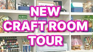 Craft Room Makeover on a Budget My Affordable NEW DIYOffice space