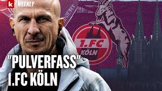 Der nächste Rückschlag Droht beim 1. FC Köln schon wieder eine Trainerdiskussion?  kicker weekly