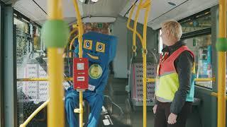 Nimbu erforscht den Bus - Busfahren mit Nimbu NimmBus - die Busschule