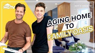 First Home Buyers House Gets Family-Friendly Makeover  Nate & Jeremiah Home Project  HGTV