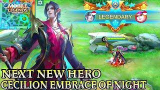 Next New Hero Cecilion Gameplay - Mobile Legends Bang Bang