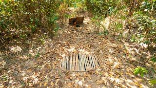 Building The Most Secret Underground House without Tool by Hand @junglesurvival