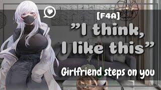 ASMR ROLEPLAY F4A Asking your girlfriend to step on you Experimenting Spicy