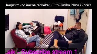 Zadruga Uzivo Janjus Spomenuo Imena radnika rijalitija Slavko Nina Zorica Elita 7 nova ucesnica