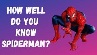 How Well Do You Know Spider Man Trivia Quiz  Fun Spider-Man Trivia  Quiztopia