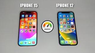 iPhone 15 Vs iPhone 12 SPEED TEST