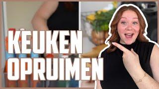 OPRUIMEN BIJ JULIA - *KLEINE KEUKEN*