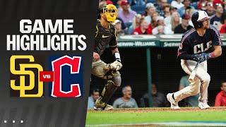 Padres vs. Guardians Game Highlights 71924  MLB Highlights