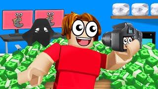 Becoming The BIGGEST YOUTUBER In Roblox YouTube Life Simulator