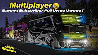 Jam Malam Multiplayer Bus Full Acc Bussid Mabar Pake Mod 