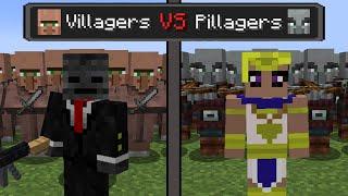 The Story of Minecrafts Villager WAR..