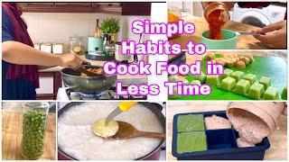 15 Effective ways to cook fast and save time in kitchenIndian weekly meal planning and prep
