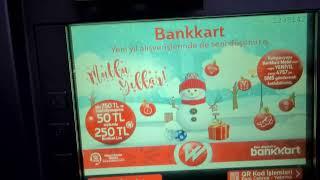 Ziraat Bankası ATMden Tosla Kart İle Para Çekme