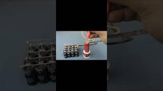 Spot welder using capacitor