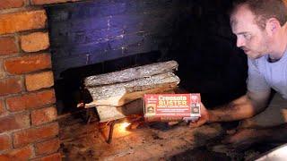How To Clean Your Chimney + Testing a Creosote Log
