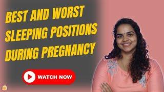 Best and Worst Sleeping position during pregnancy  Sleeping position during pregnancy